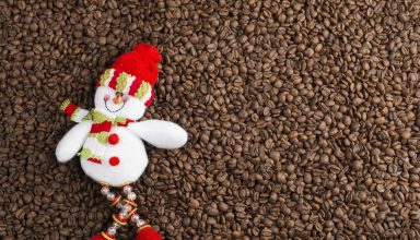 Christmas New Year Snowman Coffee 5k Wallpaper