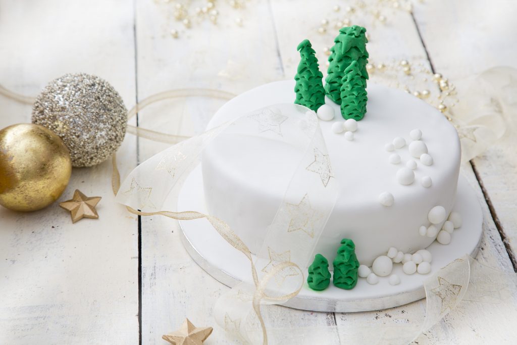 Christmas Cake 5k Wallpaper