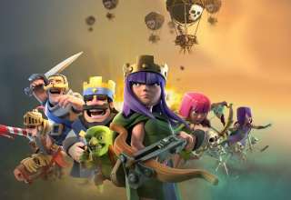 Clash of Clans & Clash Royale Supercell Games Wallpaper