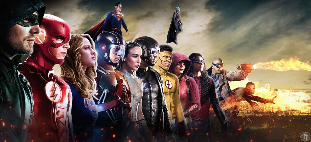 DC CW All Superheroes Wallpaper
