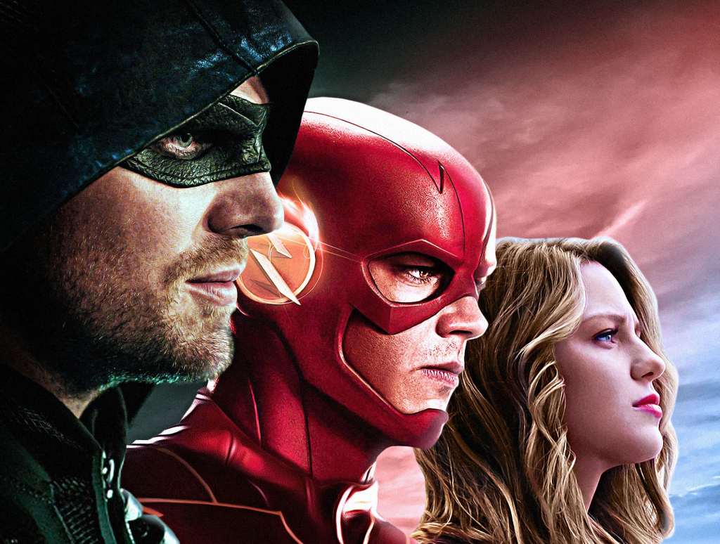 DC TV Arrow Flash Supergirl Wallpaper