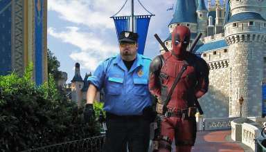 Deadpool 2 Arrested By Police Wallpaper