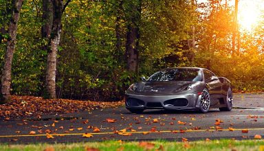 Ferrari 430 Scuderia 2018 Cars Autumn Road 5k Wallpaper