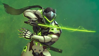 Genji Overwatch Warrior Sword Wallpaper