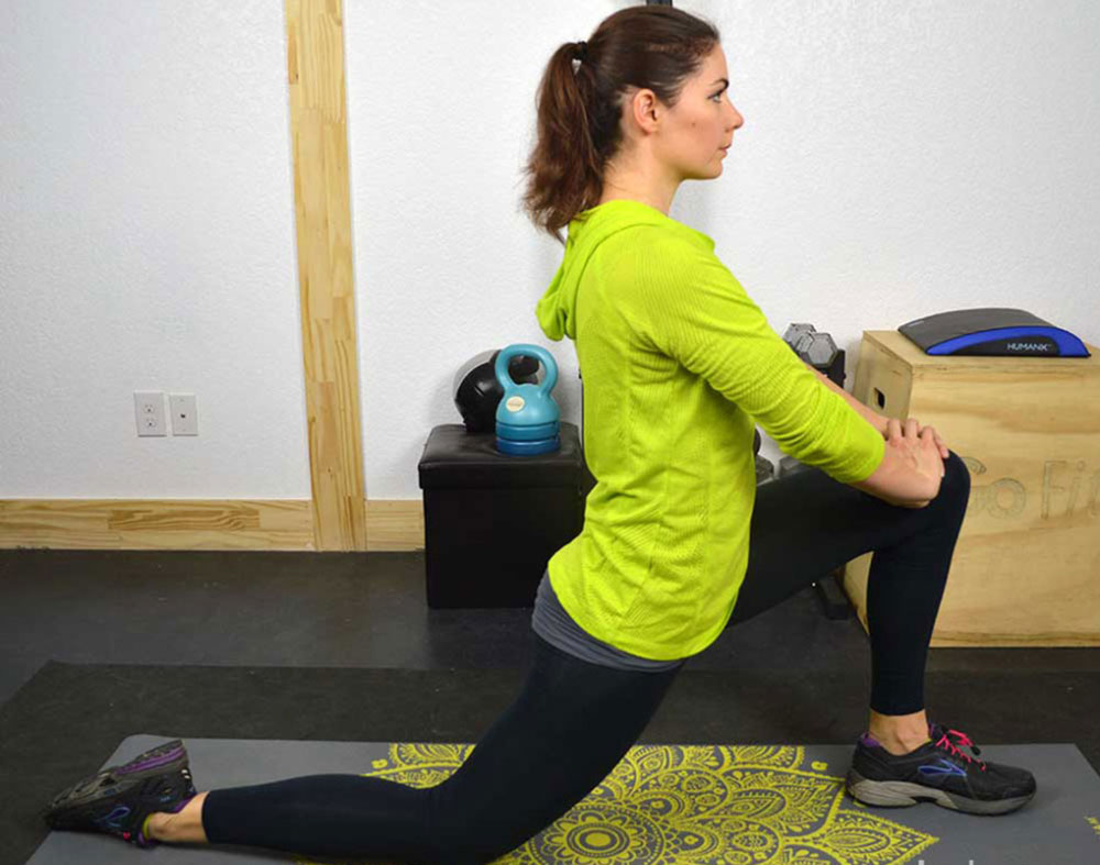 Kneeling Hip Flexor stretch