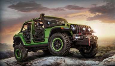 Jeep Wrangler Unlimited Rubicon Moparized 2018 Wallpaper