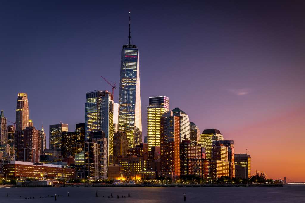 Manhattan New York USA Skyscrapers Wallpaper