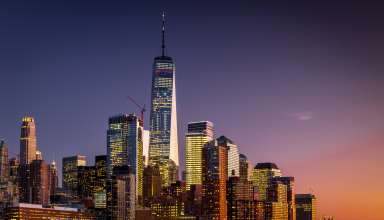 Manhattan New York USA Skyscrapers Wallpaper