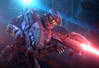 Master Chief Spartan Laser Wallpaper