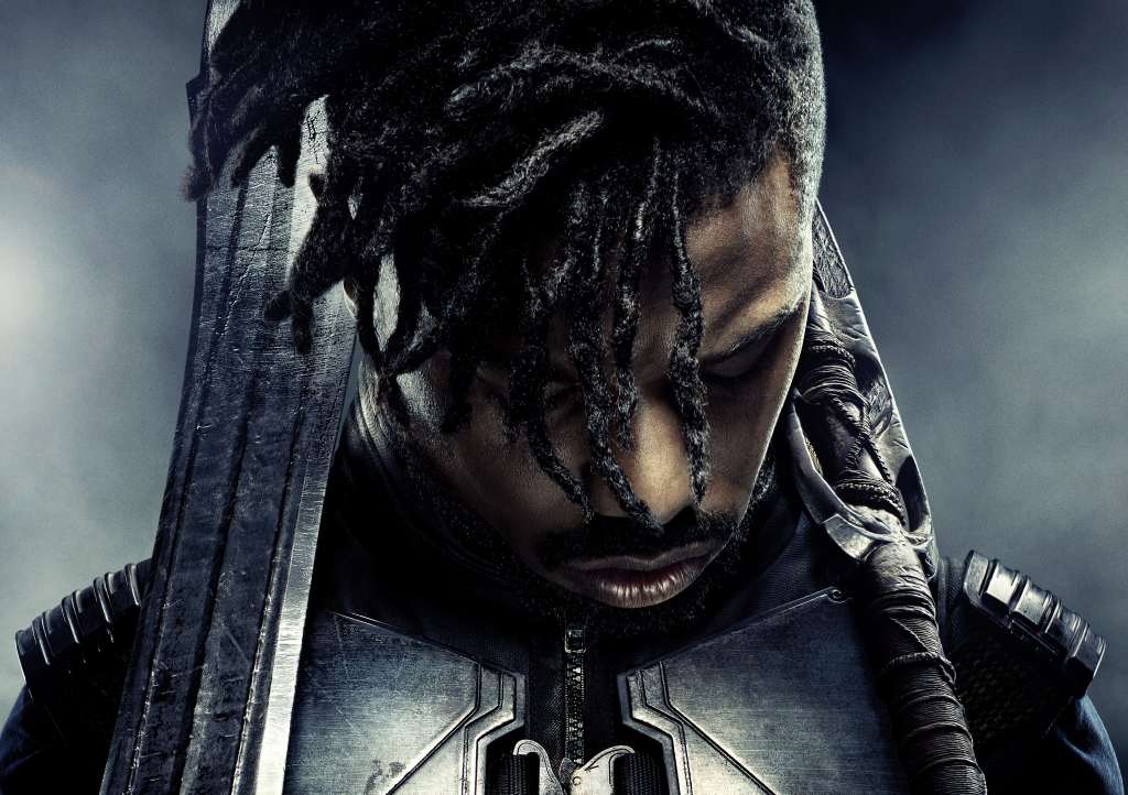 Michael B. Jordan Black Panther Poster 4k Wallpaper