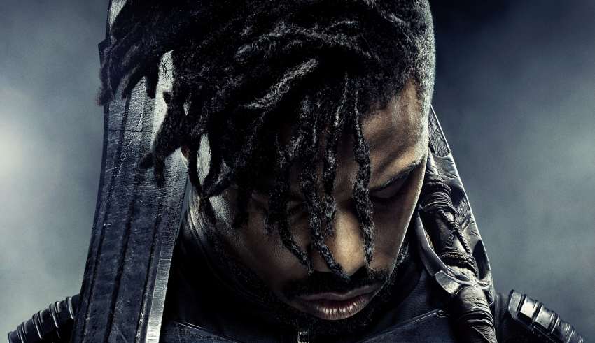 Michael B. Jordan Black Panther Poster 4k Wallpaper