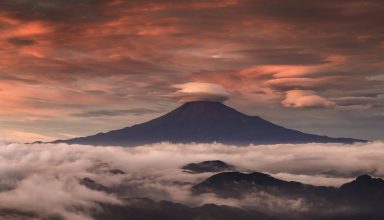 Mount Fuji Clouds Wallpaper