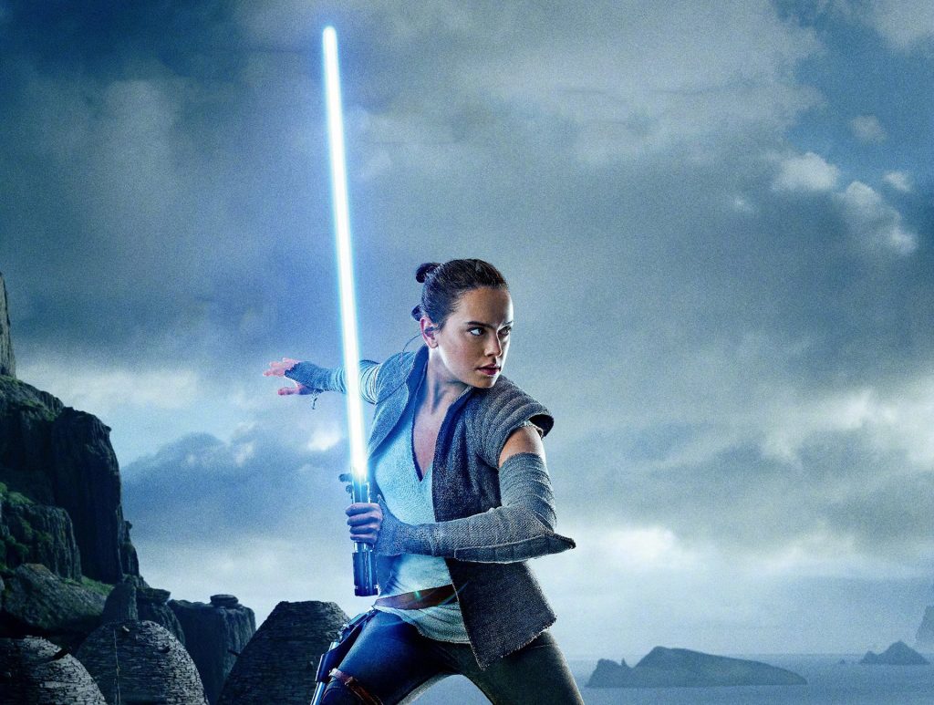Rey in Star Wars: The Last Jedi Wallpaper