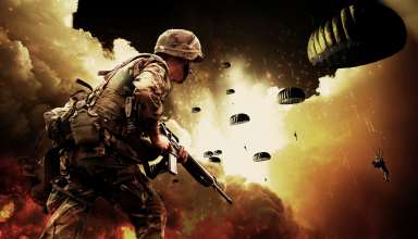 Soldiers War Battlefield Explosion Wallpaper