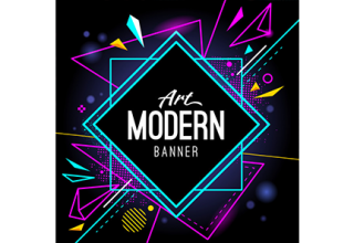 دانلود وکتور Modern banner