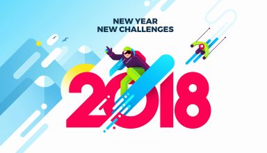 New Year New Challenges 2018 Wallpaper