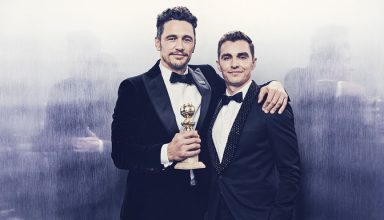 James Franco (in the photo with Dave Franco), Best Performance by an Actor in a Motion Picture, Musical or Comedy- The Disaster Artist