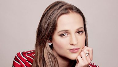 Alicia Vikander Face Wallpaper