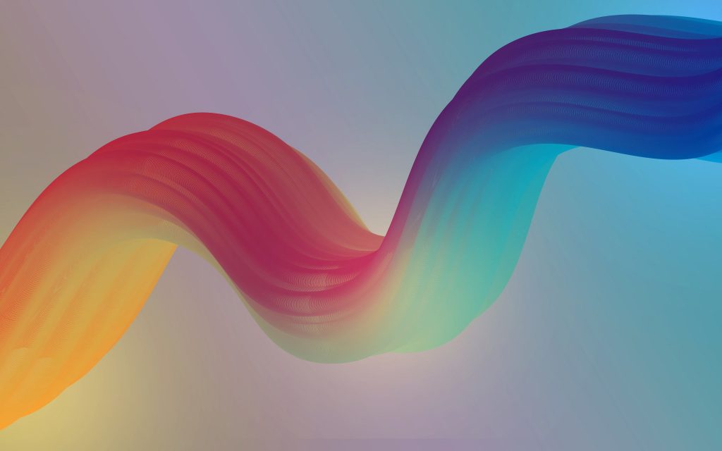 Colorful Curve 4k Wallpaper