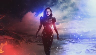 Emilia Clarke Shepard Mass Effect 4k Wallpaper