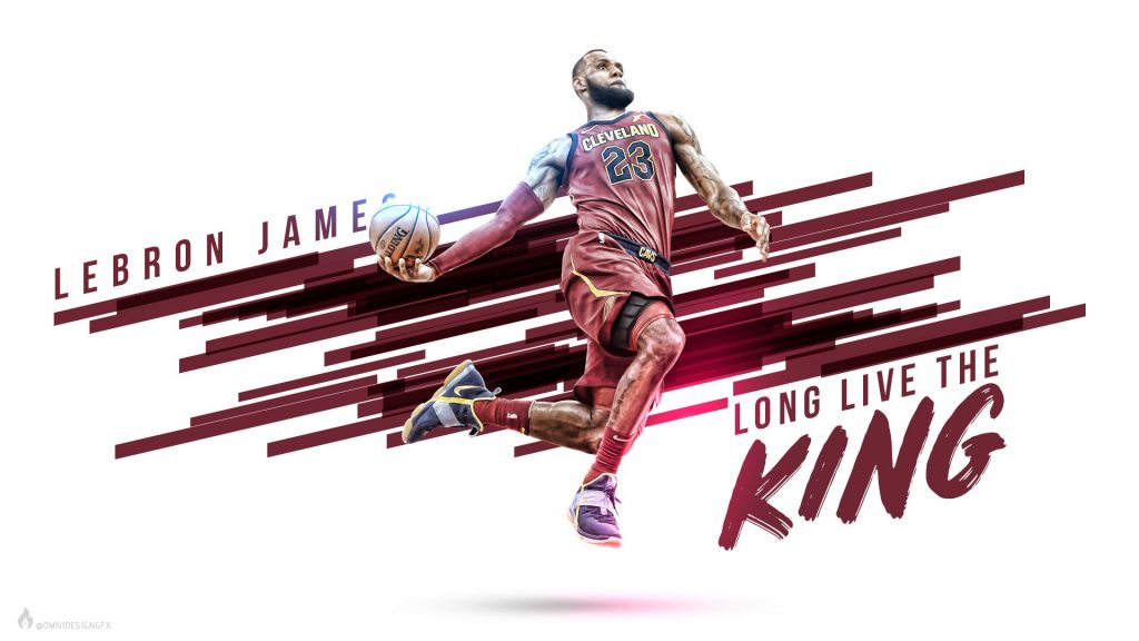 King Lebron James Wallpaper