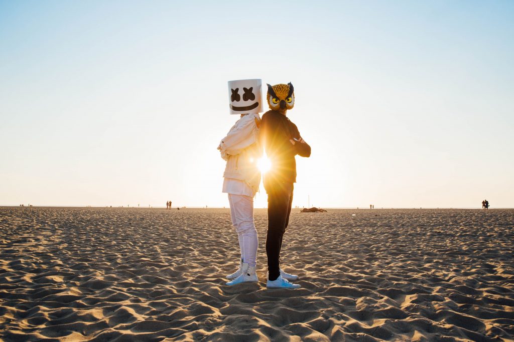 Marshmello and Evan Fong Wallpaper