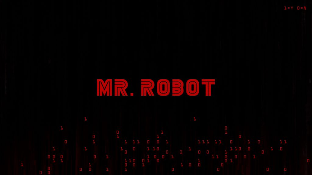 Mr. Robot Logo Wallpaper