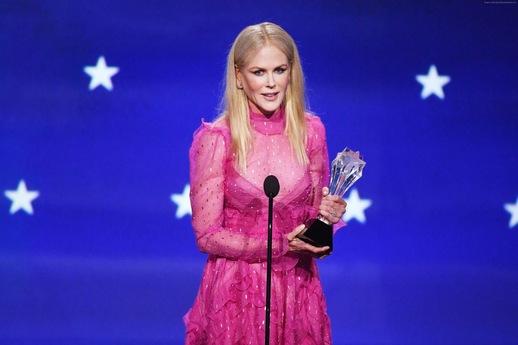 Nicole Kidman Dress Critics Choice Awards 2018 Wallpaper
