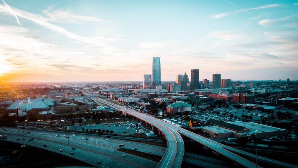 Oklahoma City USA Skyscrapers Buildings Architecture Wallpaper