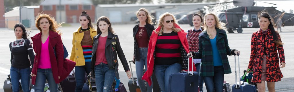 Pitch Perfect 3 Anna Kendrick, Rebel Wilson, Hailee Steinfeld Wallpaper