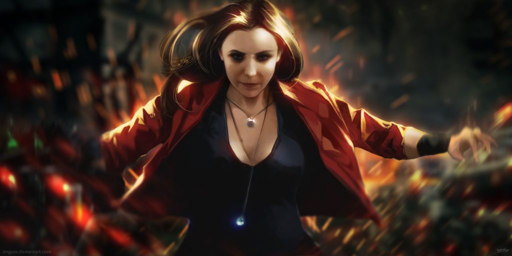 Scarlet Witch Artwork Wallpaper