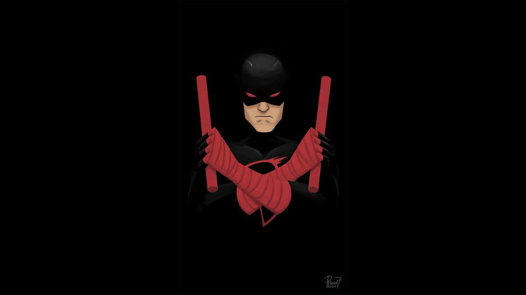 Shadowland Daredevil Artwork Wallpaper