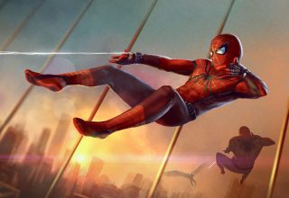 Spiderman Artwork Wallpaper