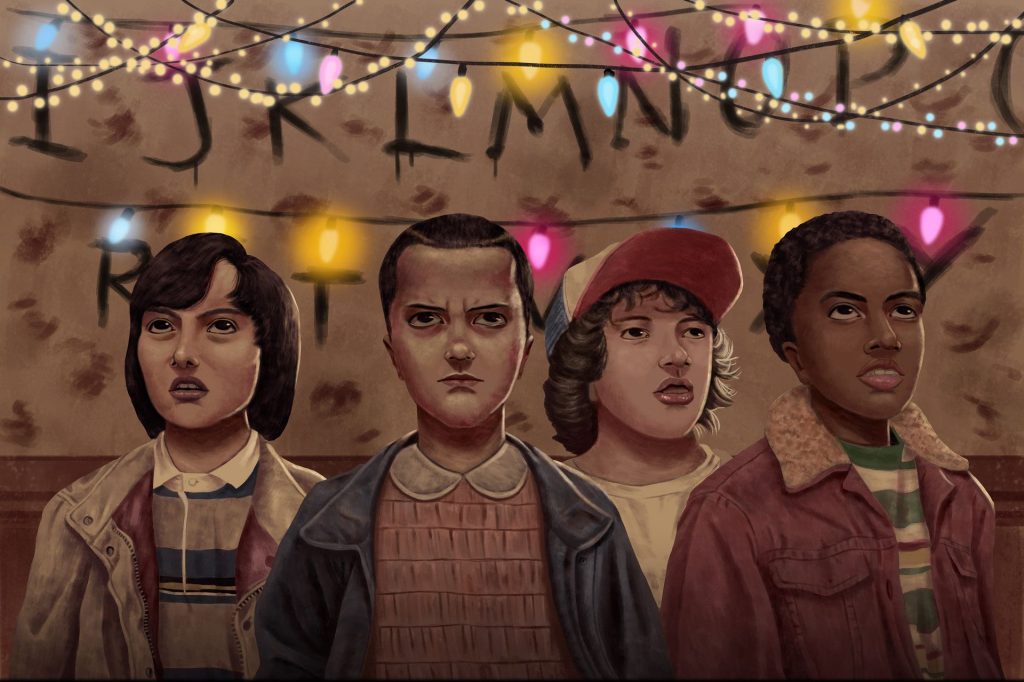 Stranger Things Season 2 Fanart Wallpaper