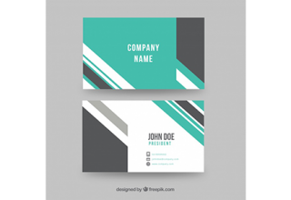 دانلود وکتور Abstract modern business card