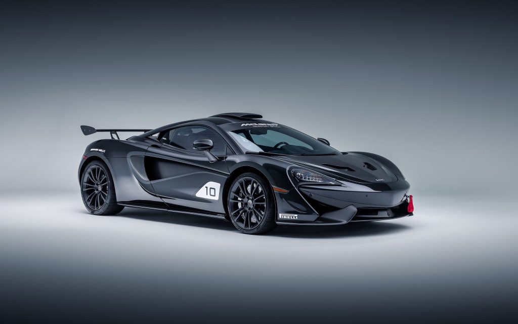 MSO McLaren X Grey Black Wallpaper