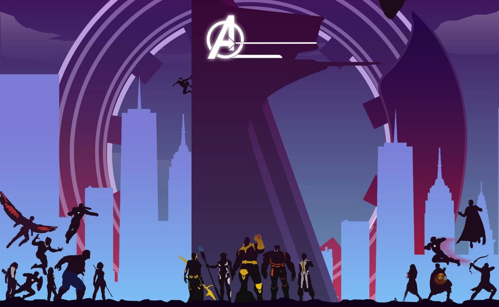 Avengers: Infinity War Illustration Wallpaper