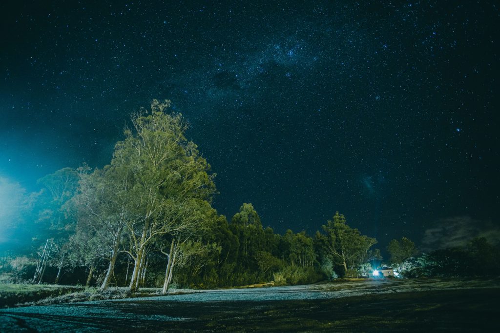 Clouds Constellation Dark Wallpaper