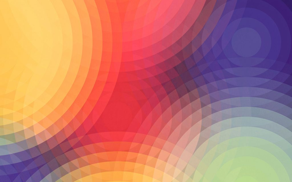 Colorful Circles Wallpaper