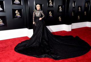 Lady Gaga Dress Grammy 2018 4k Wallpaper