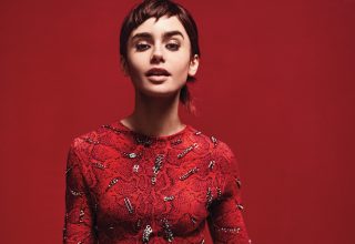 Lily Collins 4k 2018 Wallpaper