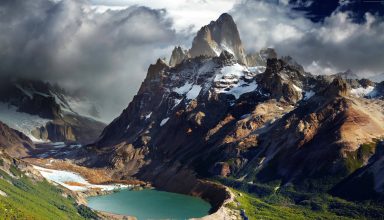Patagonia Argentina Mountains Lake Wallpaper