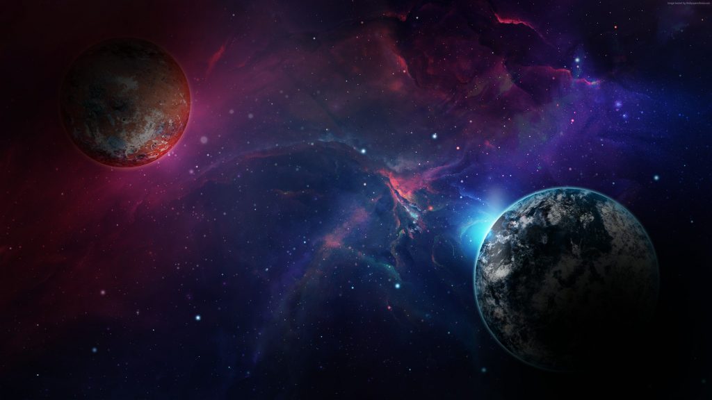 Space Galaxy Planet Wallpaper