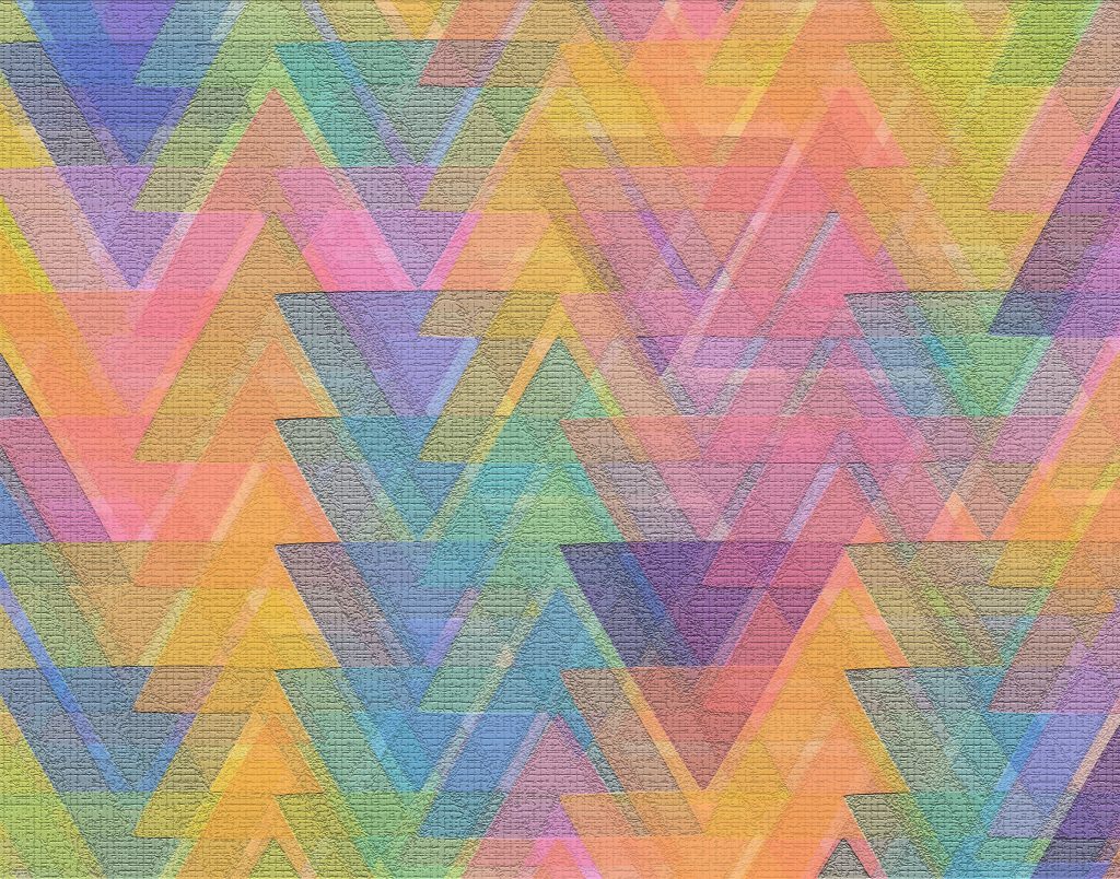 Triangle Pattern Mosaic Shape Square Abstract Wallpaper