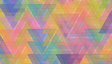 Triangle Pattern Mosaic Shape Square Abstract Wallpaper