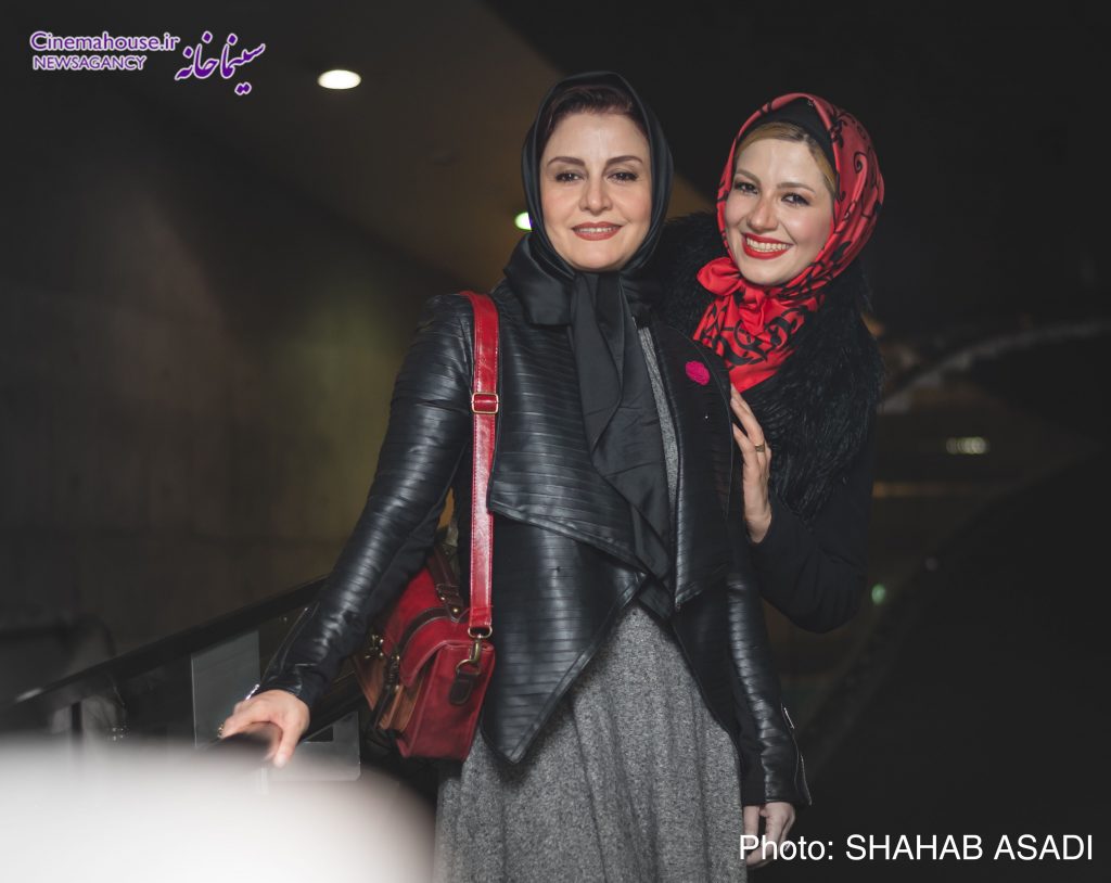 ملیکا و مریلا زارعی - شهاب اسدی - جشنواره فیلم فجر 96