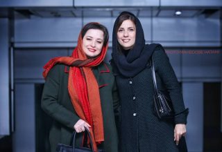 مهراوه شریفی نیا و سارا بهرامی - محبوبه حاتمی - جشنواره فیلم فجر 96
