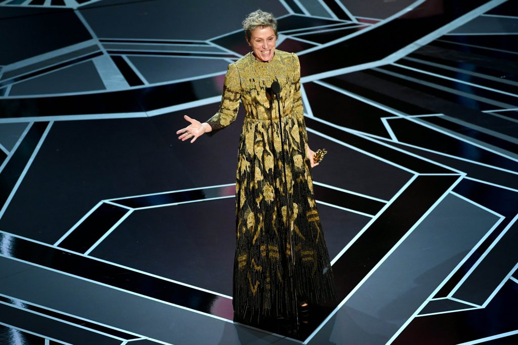 Frances McDormand Oscar 2018