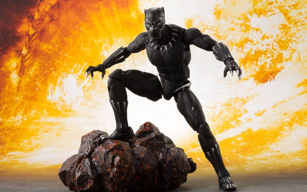 Black Panther Action Figure Wallpaper