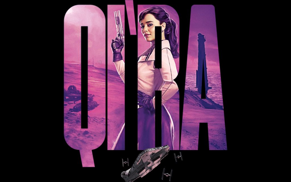 Emilia Clarke As Qira Solo: A Star Wars Story 4k Wallpaper
